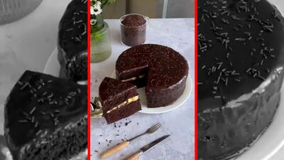  فیلم طرز تهیه کیک خیس شکلاتی