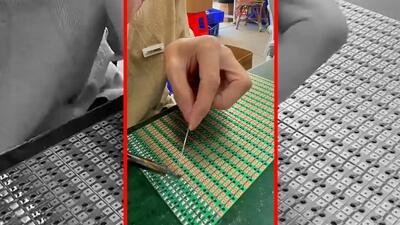 فیلم لحیم کاری سریع روی برد PCB