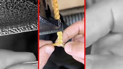  فیلم هنر بافت سیم در طلاسازی