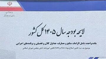 کمیسیون تلفیق با کلیات بودجه ۱۴۰۵ با ۶۱ درصد رأی موافقت کرد