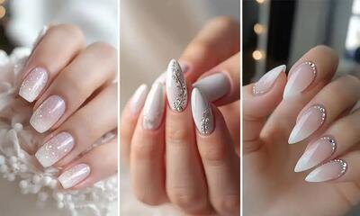  انواع مدل ناخن عروس؛ ۱۷ مدل جذاب و طرح ناخن شیک عروس خانم