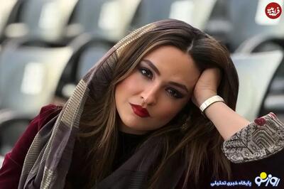  عکسی از گلاره عباسی در پشت صحنه در چشم باد