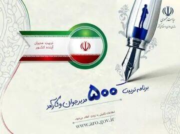  فرصت ثبت‌نام آزمون ۵۰۰ مدیر جوان و کارآمد با اصلاحات کلیدی در دفترچه تمدید و منتشر شد