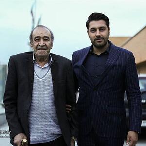  جشن تولد ۹۳ سالگی ایرج خواجه‌امیری در کنار همسر و خانواده‌اش + عکس جدید - سلام نو