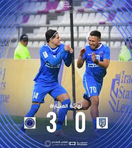 پیروزی قاطع تیم منصوریان با وجود دو اخراجی