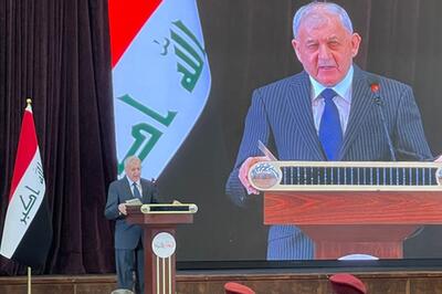 رئیس‌جمهور عراق: نقش شهید سلیمانی در امنیت عراق فراموش‌شدنی نیست