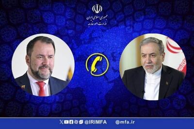 گفت وگوی تلفنی عراقچی با وزیر خارجه ونزوئلا درباره آخرین تحولات متعاقب تجاوز نظامی آمریکا