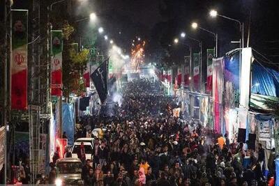 حضور پرشور نیم میلیون زائر در مراسم سالگرد شهید سلیمانی در کرمان