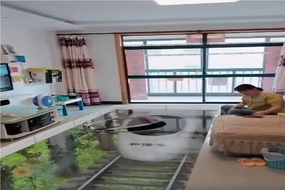  معماری نوین؛ خونه ساختن توش ایستگاه زدن قطار داخل شهری اونجا پیاده و سوار بشن