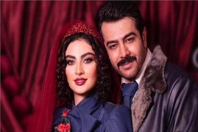  دنیای سلبریتی ها/عکاسی عروس دومادی مریم مومن و همسرش/چه نازو ادایی میاد