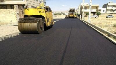 معبر پر حاشیه رضوان ۳۳ نسیم‌شهر زیرسازی و آسفالت شد