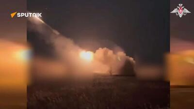  موشک‌های گراد روسیه سنگرهای اوکراینی را در هم کوبیدند