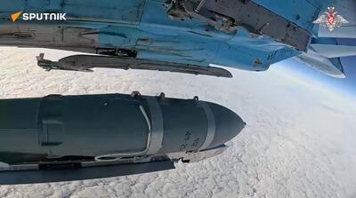  حمله مرگبار سوخو-34 روس به سربازان و زرهی اوکراین