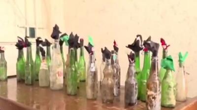 تصاویر سلاح‌هایی که از اغتشاشگران کشف و ضبط شد