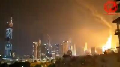 تصاویر کمتر دیده شده از اصابت‌ موشک‌های ایران به اسرائیل