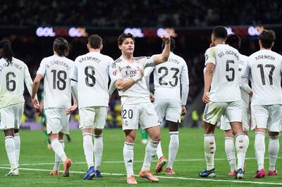 دومین پاس گل فدریکو والورده؛ گل فران گارسیا به رئال بتیس (رئال مادرید 5-1 رئال بتیس)