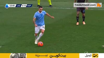 خلاصه بازی لاتزیو ۰-۲ ناپولی (سری آ ایتالیا 26-2025)