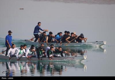 رقابت‌های دراگون‌بوت در پیست تخصصی هیئت قایقرانی بندر بوشهر عکس - تسنیم