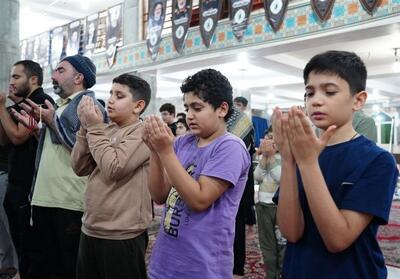 آغوش باز بچه مسجدی‌ها در ترسیم سه روزه «پلاک بهشت» در اعتکاف - تسنیم