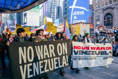 اعتراضات گسترده در شهرهای جهان علیه ربایش مادورو - تسنیم