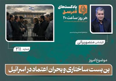 پادکست | بن بست ساختاری و بحران اعتماد در اسرائیل - تسنیم