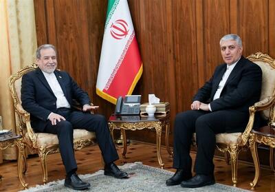  دیدار سفیر ایران در جمهوری آذربایجان با عراقچی - تسنیم