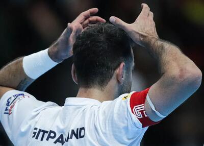  پانتومیم سعید پس از گلزنی با زخم سطحی (عکس)