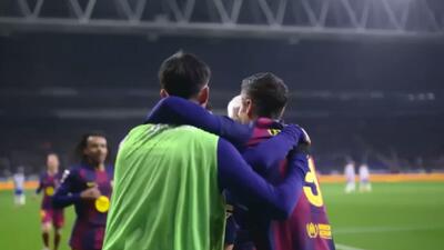 گل دوم بارسلونا به اسپانیول توسط لواندوفسکی