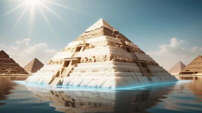  «هرم شناور»؛ یکی از متفاوت‌ترین اهرام مصر باستان