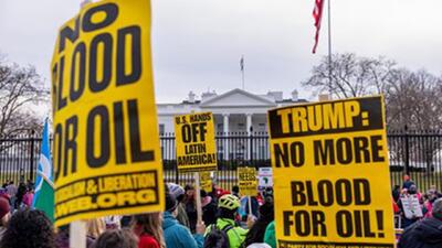 موج اعتراضات جهانی علیه حمله نظامی آمریکا به ونزوئلا + تصاویر