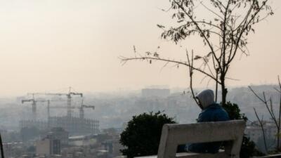 هوای تهران آلوده است