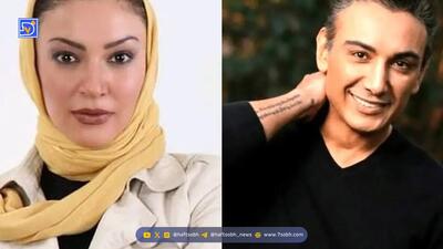  عکس | «زیبا بروفه» پارتنر شادمهر عقیلی در پر پرواز در پشت صحنه سریال جدیدش
