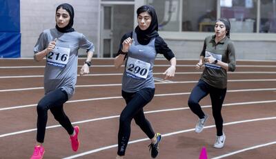 دونده دختر رکورد ایران را شکست