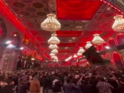  عزاداری شب وفات حضرت زینب(س) در کربلا