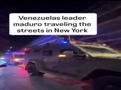 نمایش هالیوودی مادورو در خیابان‌های نیویورک