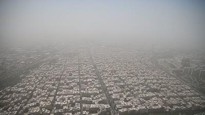 هوای تهران در وضعیت ناسالم برای گروه های حساس