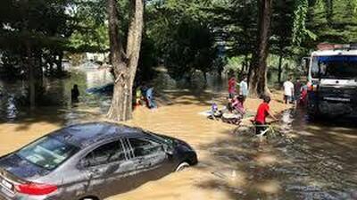  سیل در اندونزی قربانی گرفت/ ۳۵ خانواده آواره شدند