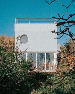 معماری این خانه زیبا در کوهستان شاهکار است