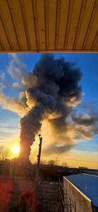 اولین تصاویر از آتش‌سوزی مهیب در شرکت کاله