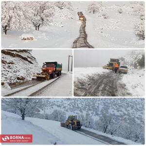  بازگشایی ۸۹۱ روستای استان کرمانشاه در جریان عملیات زمستانی