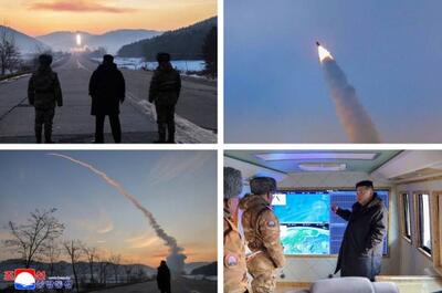  کره شمالی یک موشک جدید آزمایش کرد