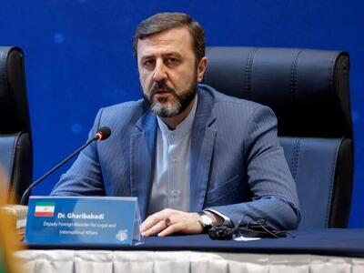 غریب‌آبادی: پیام‌هایی از سوی آمریکا برای مذاکره می‌آید؛ تمایل به گفت‌و‌گو وجود دارد