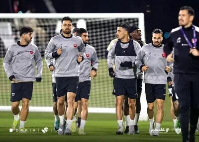  اولین تمرین پرسپولیسی‌ها بعد از حضور در قطر