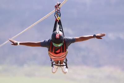 هیجان ۳کیلومتری در کوه‌های آفریقا