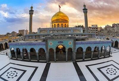  حرم بدون زائر حضرت زینب(س) در شب وفات | عکس