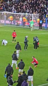  ویدئو: جنگ تا آخرین نفس در الند رود؛ وقتی ستاره‌های یونایتد نای بلند شدن ندارند‎!‎