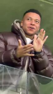 ویدئو: واکنش امباپه به هت‌تریک گونزالو گارسیا