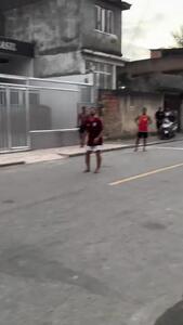  ویدئو: تکنیک سامبایی در کوچه های برزیل با چاشنی جشن گلِ پالمر