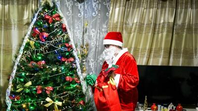  گزارش تصویری/ استقبال ارامنه از سال نو میلادی