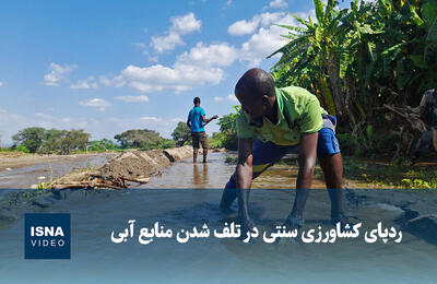 ویدیو/ ردپای کشاورزی سنتی در تلف شدن منابع آبی